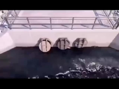 산업 폐수 배출 플랜지 코로시온 및 착용 저항성 Epdm 오리 껍질 고무 반환되지 않습니다