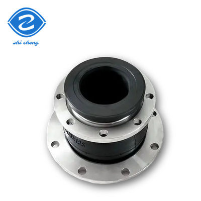 ANSI Cl150 플랜지 엔드 컴펜세이터 단일 구형 유연성 Epdm 외진 감소 고무 확장 관절 고무 벨로 확장 관절 나일론 코드 직물