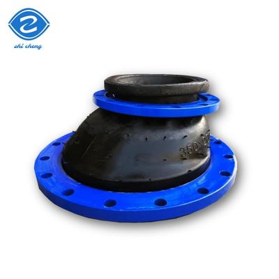 EPDM 특기 절단 고무 확장 관절 DN200-DN350 아래 수평 설계 화학 파이프 라인을 위한 PTFE 류의 특기 절단